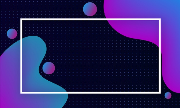 Gradiente moderno diseño de fondo fluido