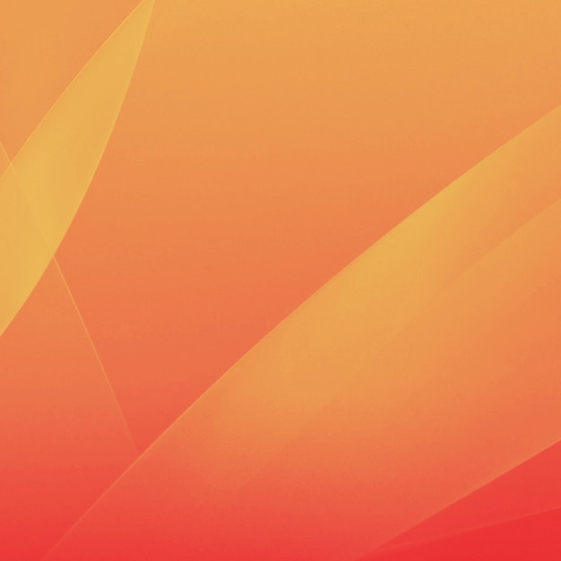 Gradiente naranja con formas curvas abstractas