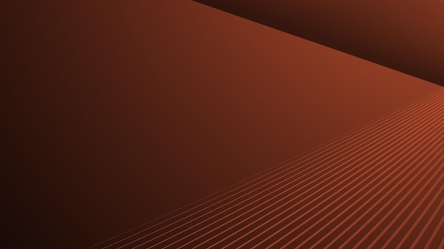 Gradiente naranja oscuro con línea curva fondo abstracto para el fondo