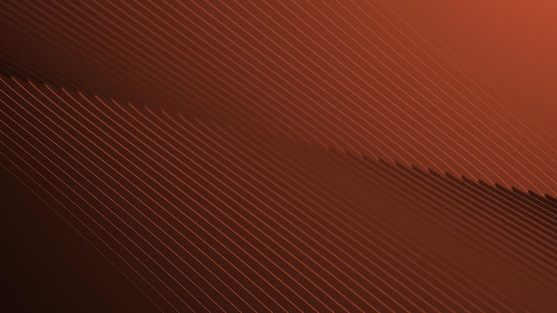 Gradiente naranja oscuro con línea curva fondo abstracto para el fondo