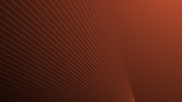Gradiente naranja oscuro con línea curva fondo abstracto para el fondo