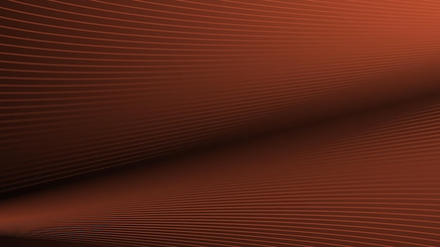 Gradiente naranja oscuro con línea curva fondo abstracto para el fondo