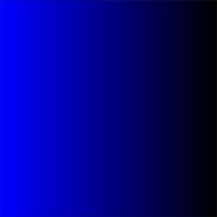 Gradiente negro y azul