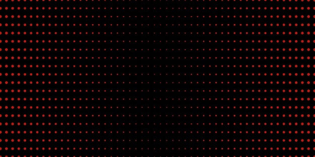 Gradiente Negro Rojo Semitono Fondo Gradación punteada Patrón abstracto Medio tono Estilo retro