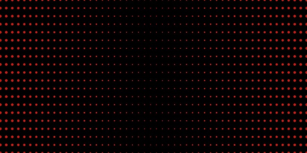 Gradiente Negro Rojo Semitono Fondo Gradación punteada Patrón abstracto Medio tono Estilo retro