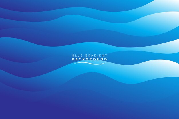 gradiente de onda azul fondo abstracto
