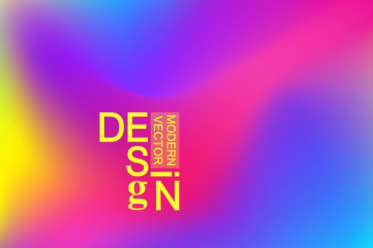Vector gradiente ondulado líquido fluido de fondo abstracto geométrico colorido que fluye formas dinámicas. fondo de moda moderno para su plantilla de vector de diseño de banner de presentación.