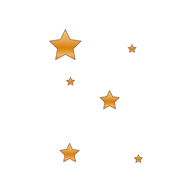 Gradiente de oro Estilo de lujo rico Navidad Año nuevo Decoración de rayos de estrellas Icono minimalista Patrón Backo