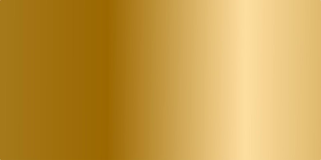 Gradiente de oro Vector de oro Metal de oro Paleta de colores de oro