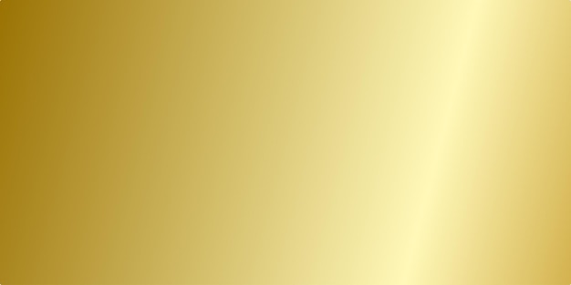 Gradiente de oro Vector de oro Metal de oro Paleta de colores de oro
