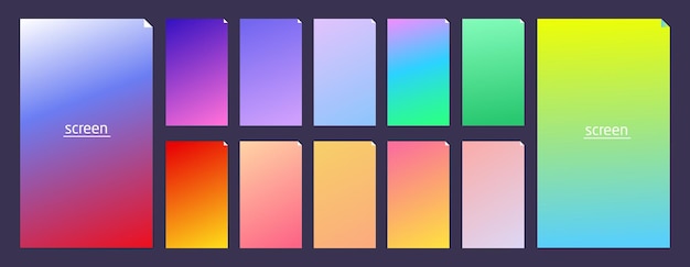 Gradiente pastel suave fondo de color liso y vibrante
