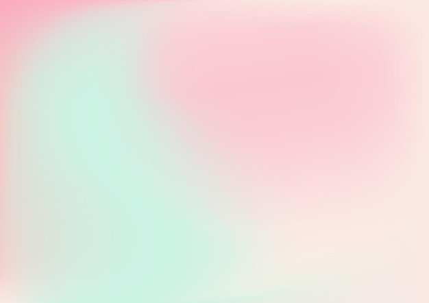 Gradiente pastel en suaves tonos de verde y rosa de fondo para el papel tapiz del cartel del banner de las redes sociales