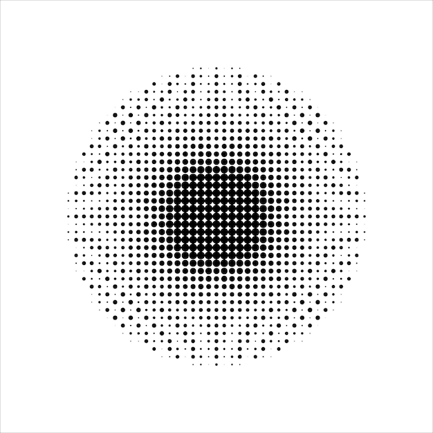 gradiente puntos de medio tono de fondo plantilla de arte pop en textura vectorial ilustración vectorial
