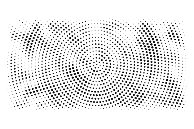 Gradiente puntos de medio tono fondo plantilla de arte pop en textura vectorial Ilustración vectorial