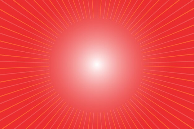 gradiente rojo abstracto estallido solar fondo gradiente vector de luz solar