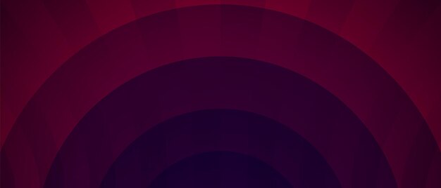 Gradiente rojo Circular y rayas Vector Resumen de fondo