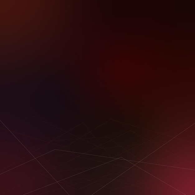 Gradiente rojo y negro oscuro con líneas geométricas sutiles