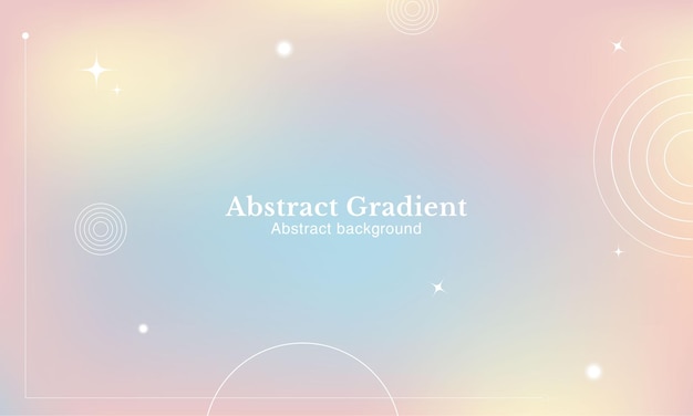Gradiente rosa abstracto con fondo de cielo estrellado