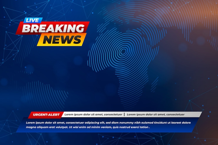 Vector gradiente de las últimas noticias de fondo