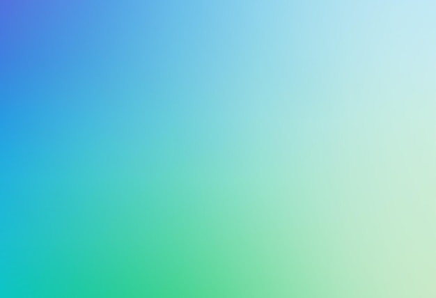 Gradiente vectorial Colores vibrantes Azul y verde Fondo de bebé