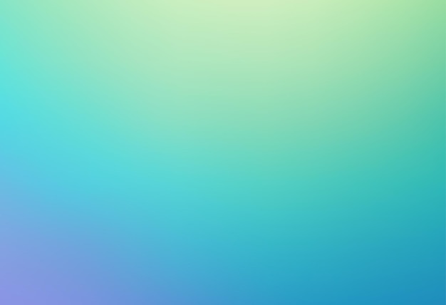 Gradiente vectorial Colores vibrantes Azul y verde Fondo de bebé