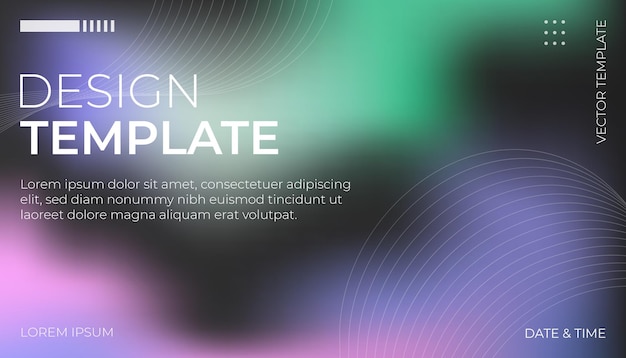 Gradiente vectorial de fondo de colores granulados