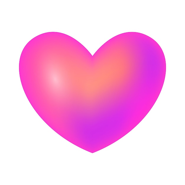 El gradiente vectorial del fondo del corazón aislado