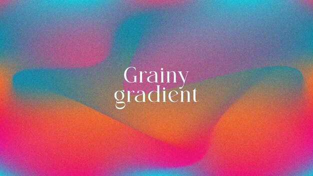Gradiente vectorial libre fondo de gradiente granulado de colores