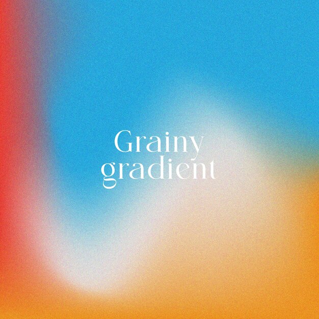 Gradiente vectorial libre fondo de gradiente granulado de colores