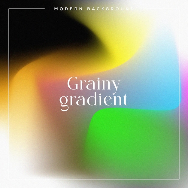 Gradiente vectorial libre Gradiente de colores Fondo granulado