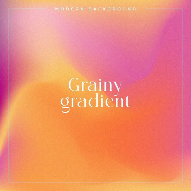 Gradiente vectorial libre Gradiente de colores Fondo granulado