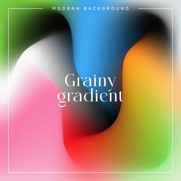 Gradiente vectorial libre Gradiente de colores Fondo granulado