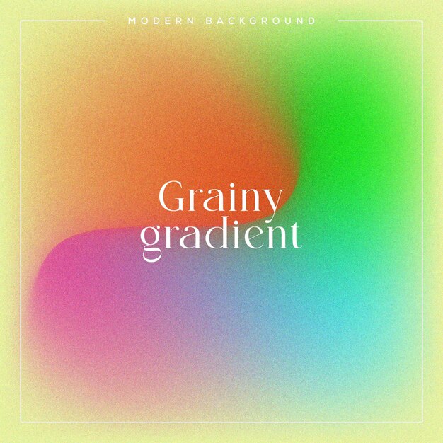 Gradiente vectorial libre Gradiente de colores Fondo granulado