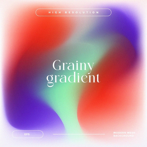 Gradiente vectorial libre Gradiente de colores Fondo granulado