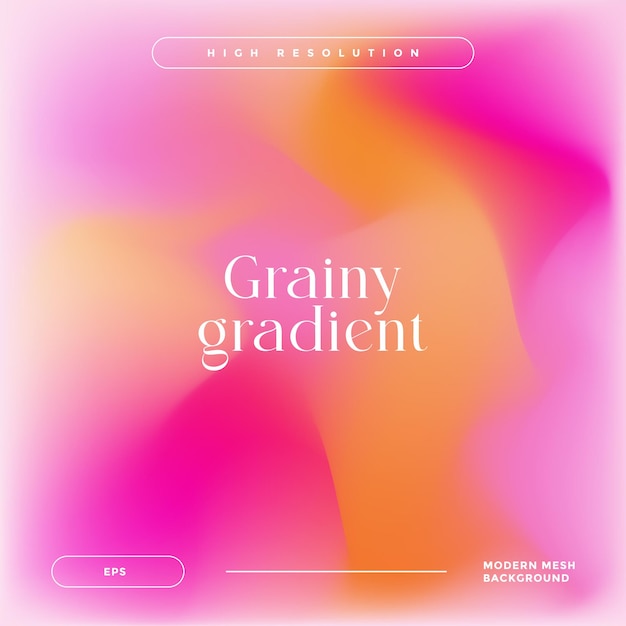 Gradiente vectorial libre Gradiente de colores Fondo granulado