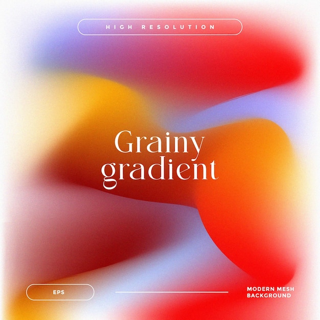 Gradiente vectorial libre Gradiente de colores Fondo granulado