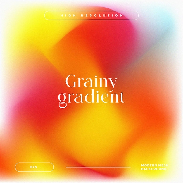 Gradiente vectorial libre Gradiente de colores Fondo granulado