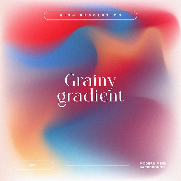 Gradiente vectorial libre Gradiente de colores Fondo granulado