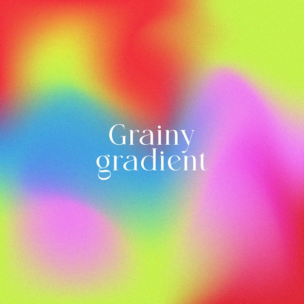 Gradiente vectorial libre Gradiente de colores Fondo granulado