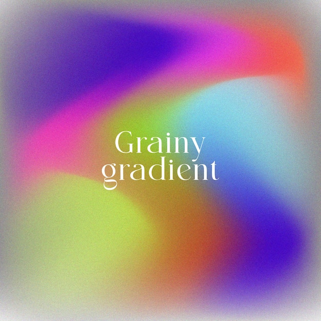Gradiente vectorial libre Gradiente de colores Fondo granulado