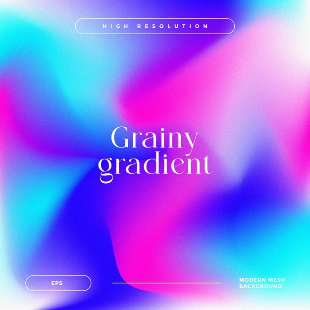 Gradiente vectorial libre Gradiente de colores Fondo granulado