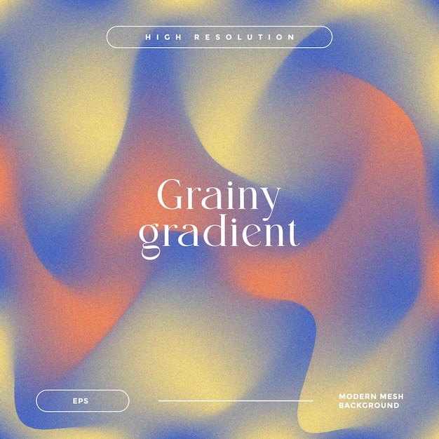 Gradiente vectorial libre Gradiente de colores Fondo granulado
