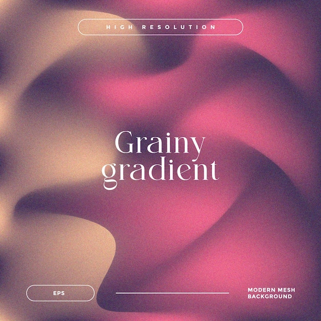 Gradiente vectorial libre Gradiente de colores Fondo granulado