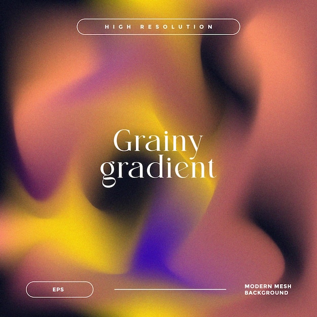 Gradiente vectorial libre Gradiente de colores Fondo granulado