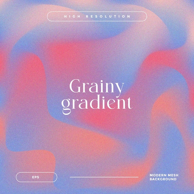 Gradiente vectorial libre Gradiente de colores Fondo granulado