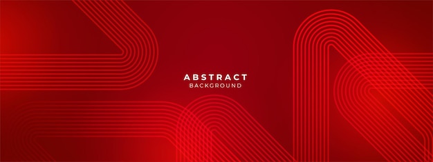 Gradiente vectorial de líneas rojas dinámicas de fondo
