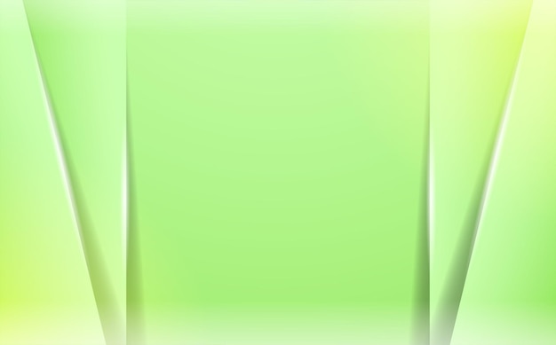 Gradiente verde abstracto diseño de fondo dinámico brillante
