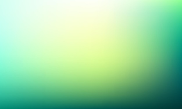 Gradiente verde brillante desenfocado fondo abstracto