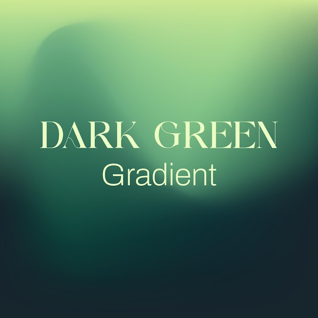 Gradiente verde oscuro