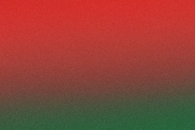 Gradiente verde rojo de colores Textura granulada Fondo abstracto